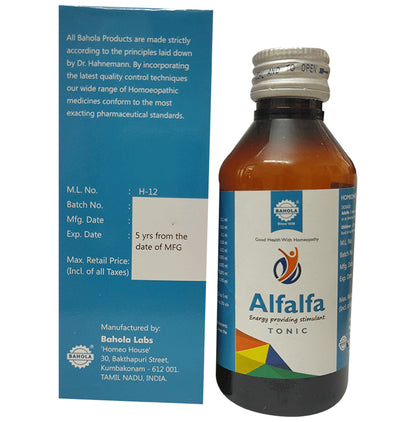 Bahola Alfalfa Tonic