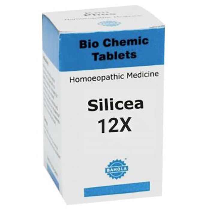 Bahola Silicea Biochemic Tablet 12X - Classic Derma