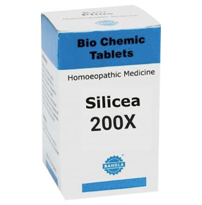 Bahola Silicea Biochemic Tablet 200X - Classic Derma
