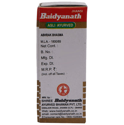 Baidyanath (Jhansi) Abhrak Bhasma (Sahastraputi)