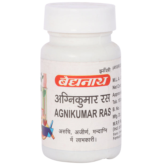 Baidyanath (Jhansi) Agnikumar Ras Tablet - Classic Derma