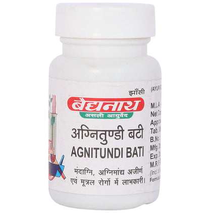 Baidyanath (Jhansi) Agnitundi Bati - Classic Derma