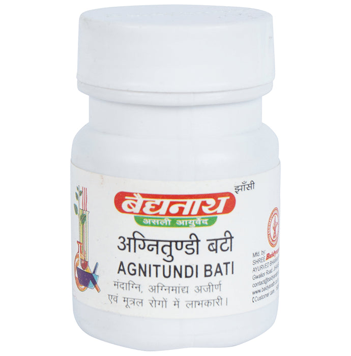 Baidyanath (Jhansi) Agnitundi Bati - Classic Derma