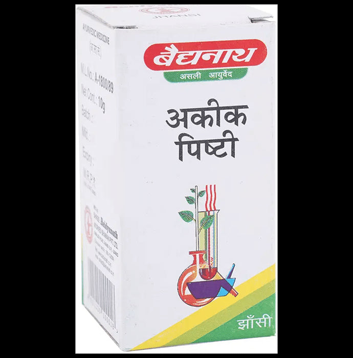 Baidyanath (Jhansi) Akeek Pishti Powder (10gm Each)