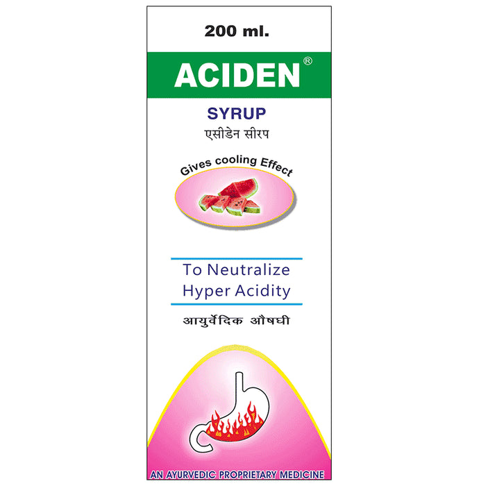 Aciden Hyperacidity Syrup - Classic Derma