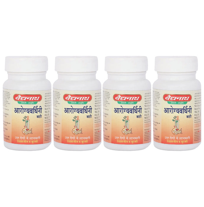 Baidyanath (Jhansi) Arogyawardhini Bati Tablet (40 Each) - Classic Derma