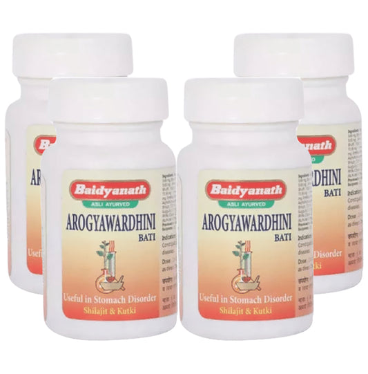 Baidyanath (Jhansi) Arogyawardhini Bati Tablets (80 Each) - Classic Derma