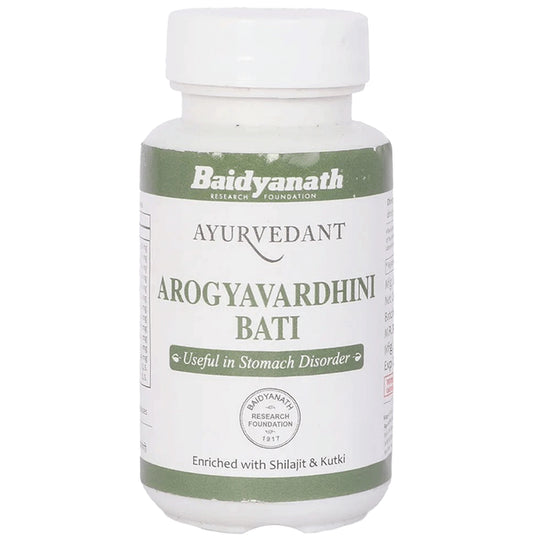 Baidyanath (Jhansi) Ayurvedant Arogyavardhini Bati - Classic Derma