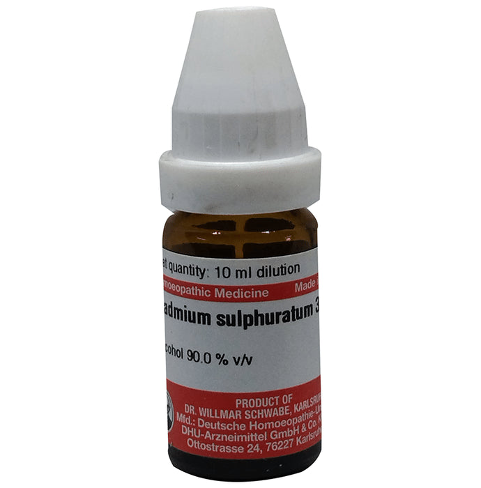 Dr Willmar Schwabe Germany Cadmium Sulphuratum Dilution 30 - Classic Derma