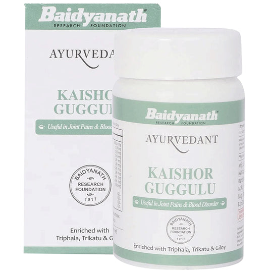 Baidyanath (Jhansi) Ayurvedant Kaishor Guggulu Tablet - Classic Derma