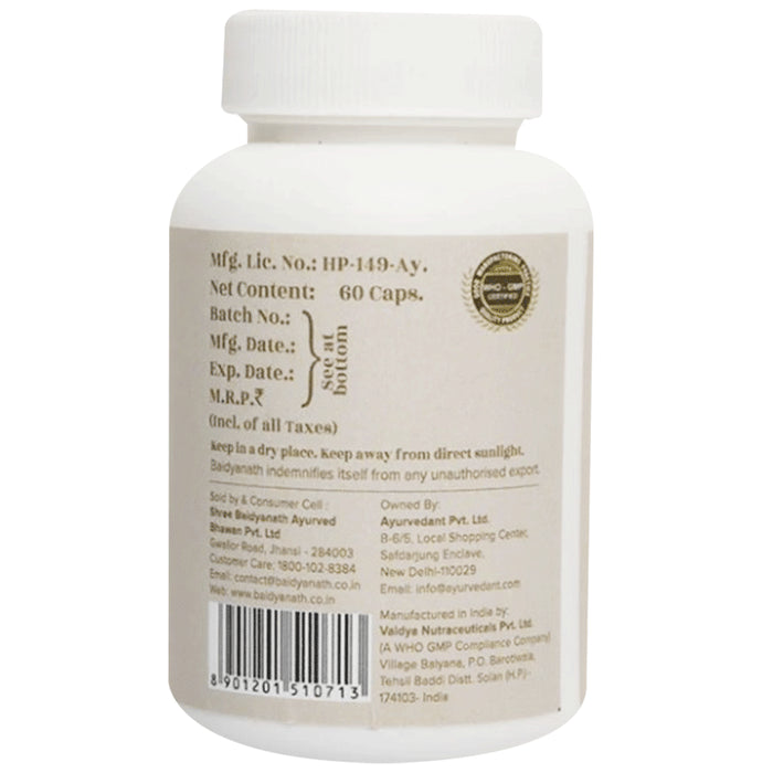 Baidyanath (Jhansi) Ayurvedant Tulasi Capsule