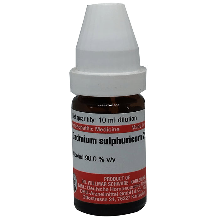 Dr Willmar Schwabe Germany Cadmium Sulphuricum Dilution 200 - Classic Derma