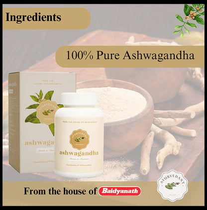 Baidyanath (Jhansi) Ayuvedant Ashwagandha Tablet