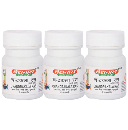 Baidyanath (Jhansi) Chandrakala Ras Tablet (40 Each) - Classic Derma