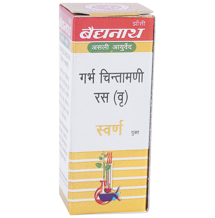 Baidyanath (Jhansi) Garbha Chintamani Ras (Vr.) with Gold Tablet