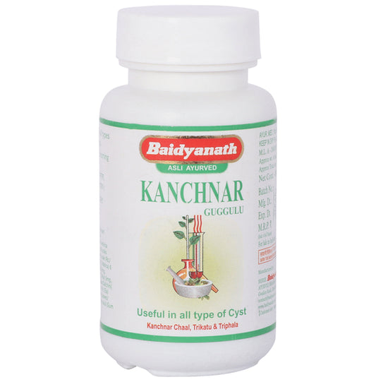 Baidyanath (Jhansi) Kanchnar Guggulu Tablet - Classic Derma