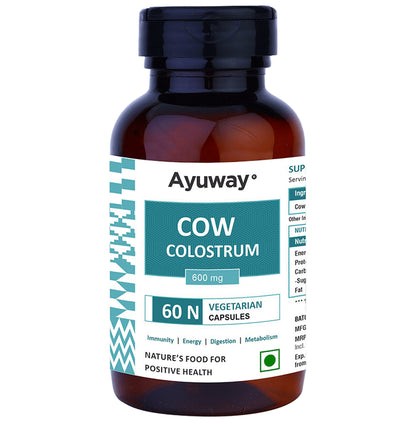 Ayuway Cow Collustrum 1200mg Vegicap - Classic Derma
