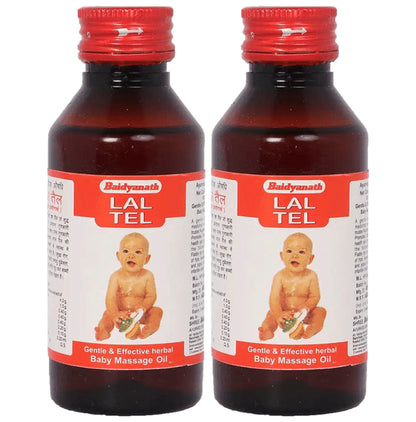 Baidyanath (Jhansi) Lal Tel (100ml Each) - Classic Derma