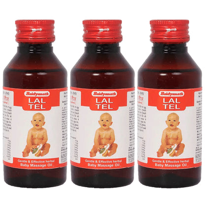 Baidyanath (Jhansi) Lal Tel (100ml Each) - Classic Derma