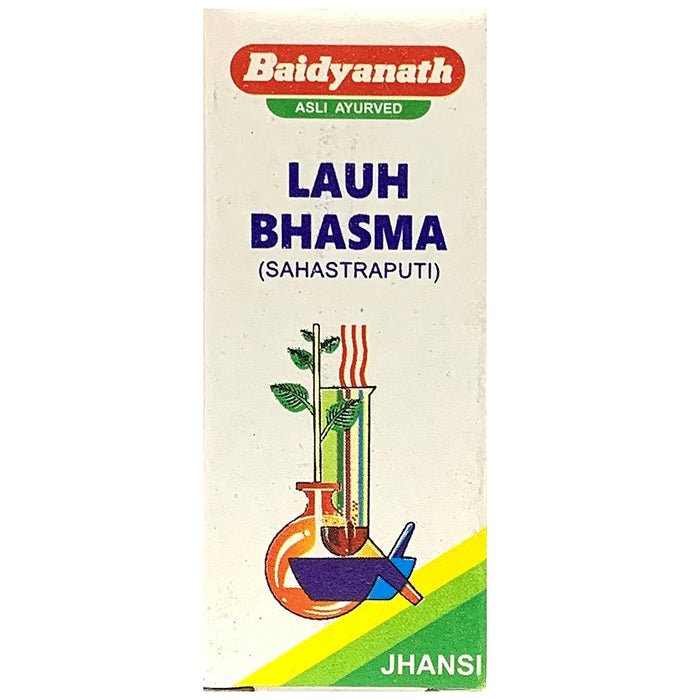 Baidyanath (Jhansi) Lauh Bhasma Sahastraputi Powder(1gm Each) - Classic Derma