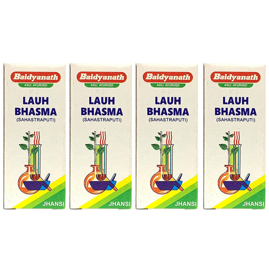 Baidyanath (Jhansi) Lauh Bhasma Sahastraputi Powder(1gm Each) - Classic Derma