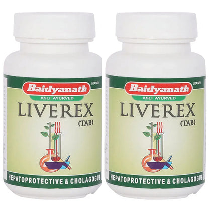 Baidyanath (Jhansi) Liverex Tablet (100 Each) - Classic Derma