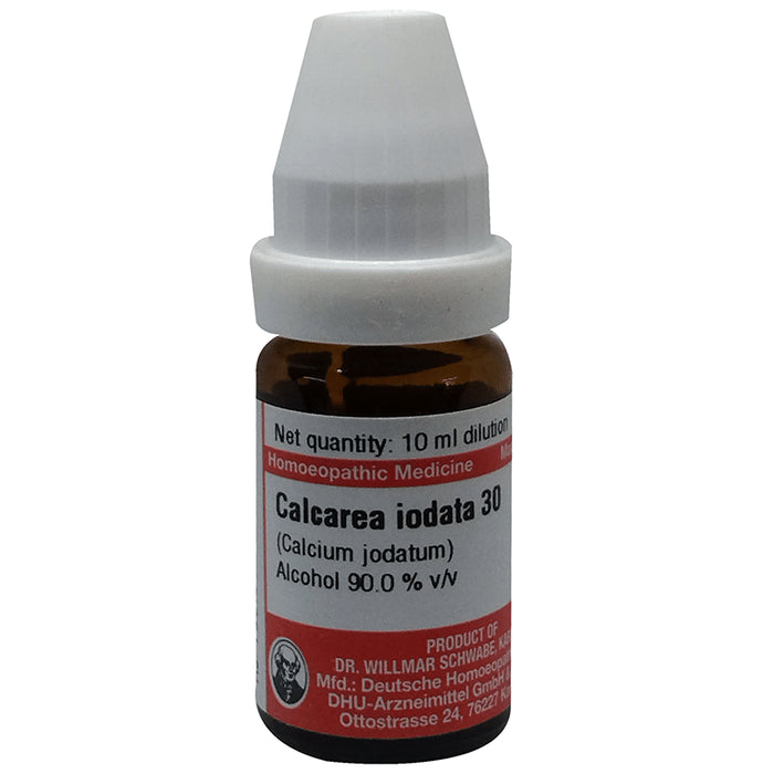 Dr Willmar Schwabe Germany Calcarea Iodata Dilution 30 - Classic Derma