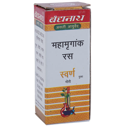 Baidyanath (Jhansi) Mahamrigank Ras with Gold Pearl Tablet