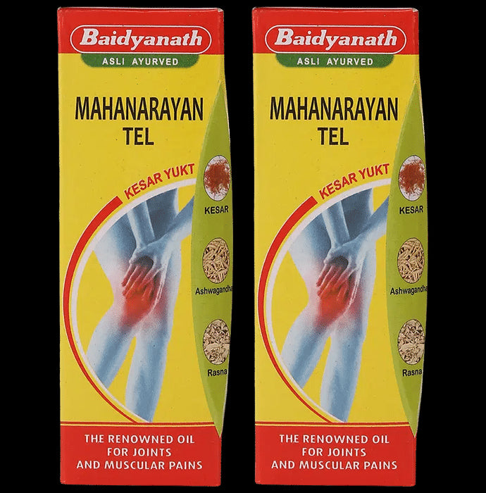 Baidyanath (Jhansi) Mahanarayan Tel (100ml Each) - Classic Derma