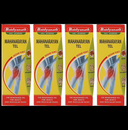 Baidyanath (Jhansi) Mahanarayan Tel (100ml Each) - Classic Derma