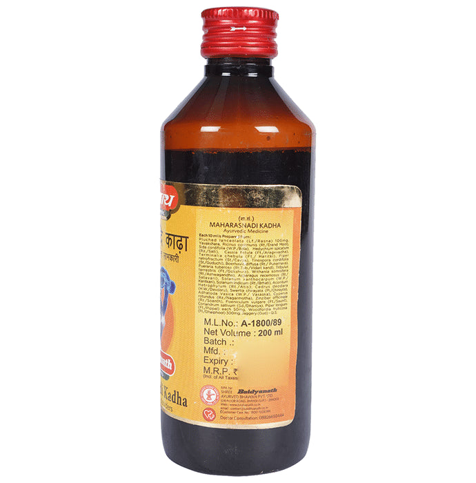 Baidyanath (Jhansi) Maharasnadi Kadha