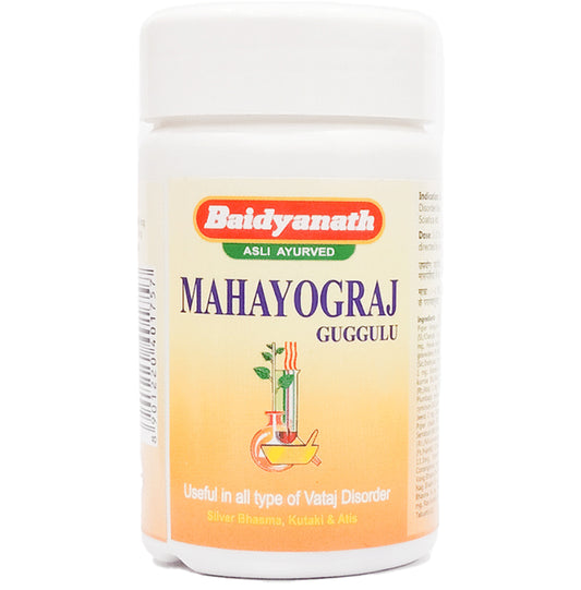 Baidyanath (Jhansi) Mahayograj Guggulu Tablet - Classic Derma