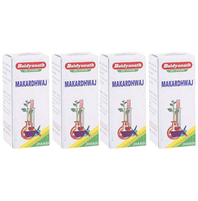 Baidyanath (Jhansi) Makardhwaj Powder (2.5 gm Each) - Classic Derma