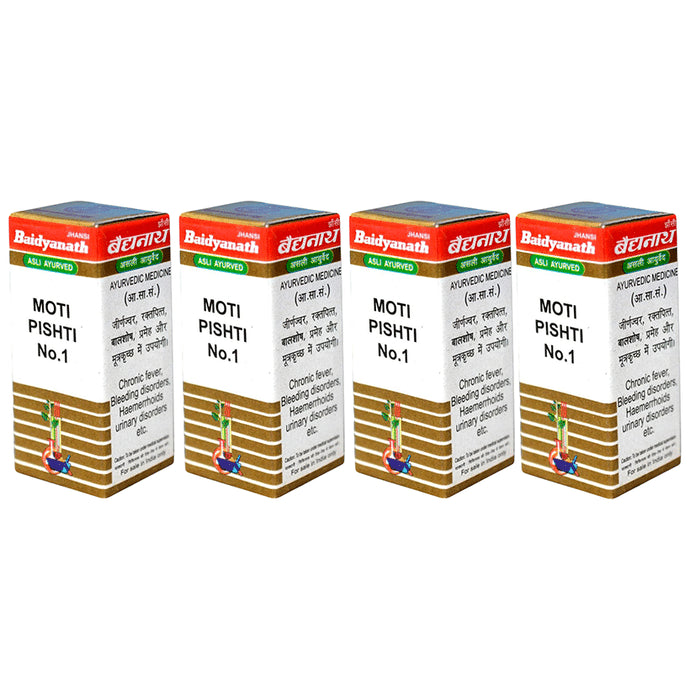 Baidyanath (Jhansi) Moti Pishti No.1 Powder (1gm Each) - Classic Derma