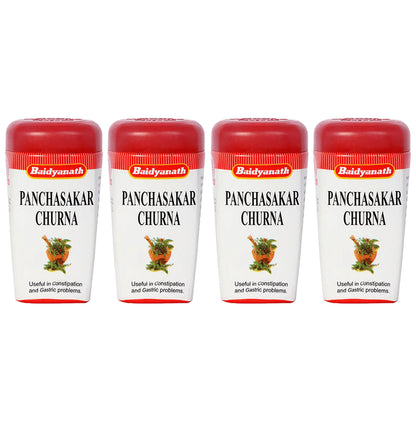 Baidyanath (Jhansi) Panchasakar Churna (100gm Each) - Classic Derma