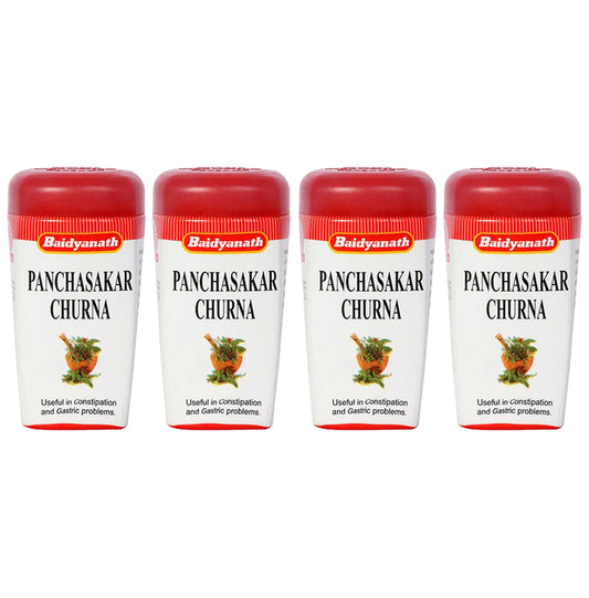 Baidyanath (Jhansi) Panchasakar Churna (100gm Each) - Classic Derma