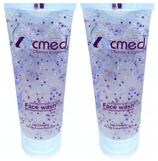 Acmed Gentle Pimple Care Face Wash (70gm Each) - Classic Derma