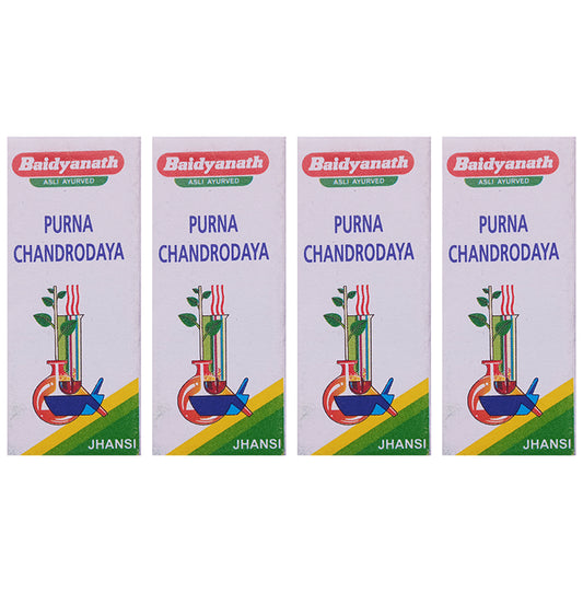 Baidyanath (Jhansi) Poorn Chandrodaya (2.5gm Each) - Classic Derma