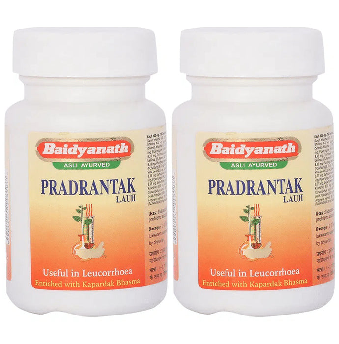 Baidyanath (Jhansi) Pradrantak Lauh Tablet (40 Each) - Classic Derma