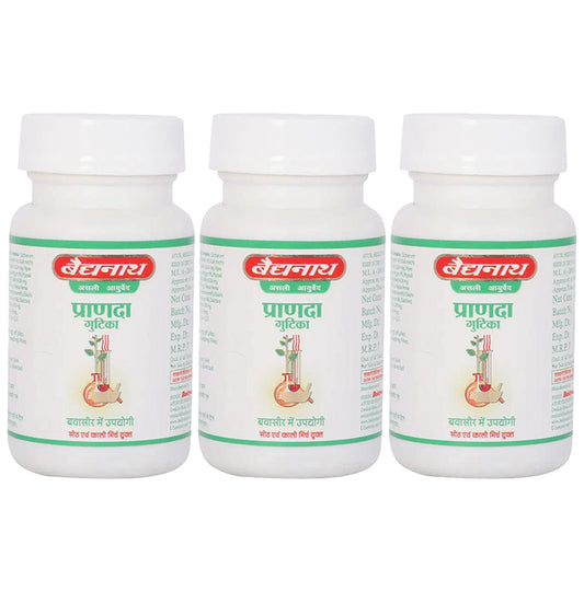 Baidyanath (Jhansi) Pranda Gutika Tablet (40 Each) - Classic Derma