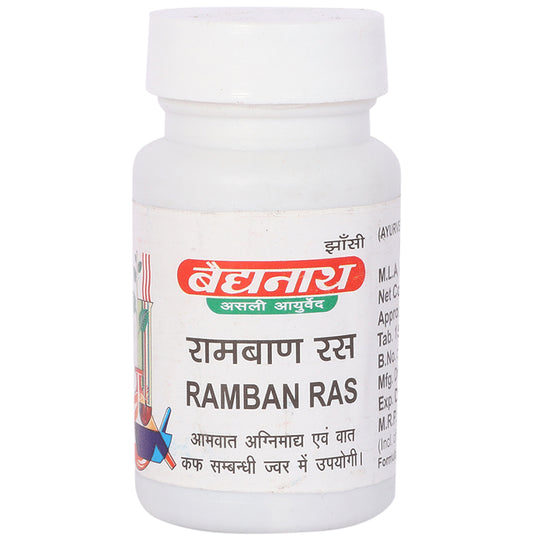 Baidyanath (Jhansi) Ramban Ras Tablet - Classic Derma