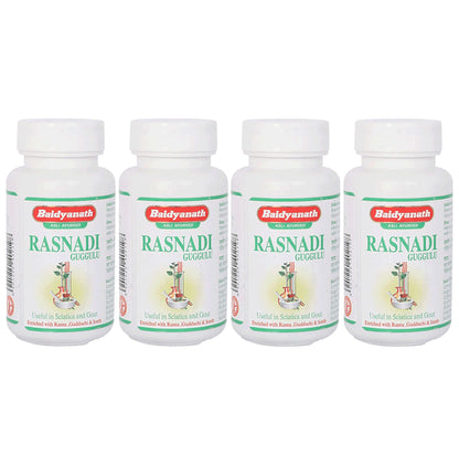 Baidyanath (Jhansi) Rasnadi Guggulu Tablet (80 Each) - Classic Derma