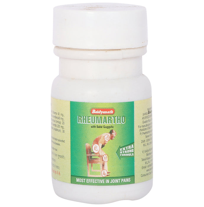 Baidyanath (Jhansi) Rheumartho with Salai Guggulu Tablet