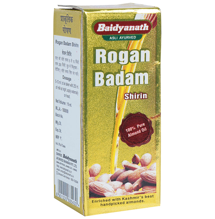 Baidyanath (Jhansi) Rogan Badam Shirin - Classic Derma