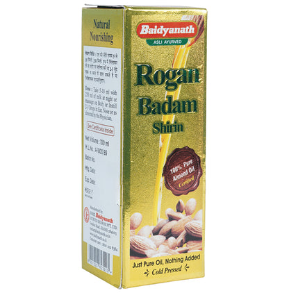 Baidyanath (Jhansi) Rogan Badam Shirin - Classic Derma
