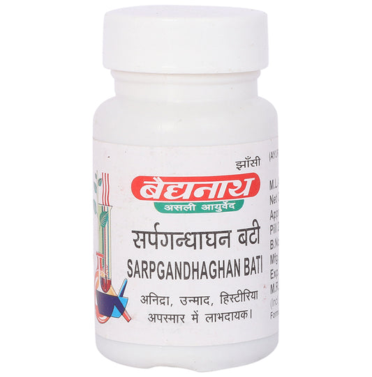 Baidyanath (Jhansi) Sarpgandhaghan Bati - Classic Derma