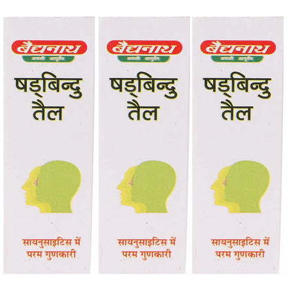 Baidyanath (Jhansi) Shadbindu Oil (50ml Each) - Classic Derma
