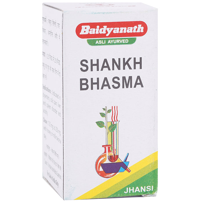 Baidyanath (Jhansi) Shankh Bhasma - Classic Derma