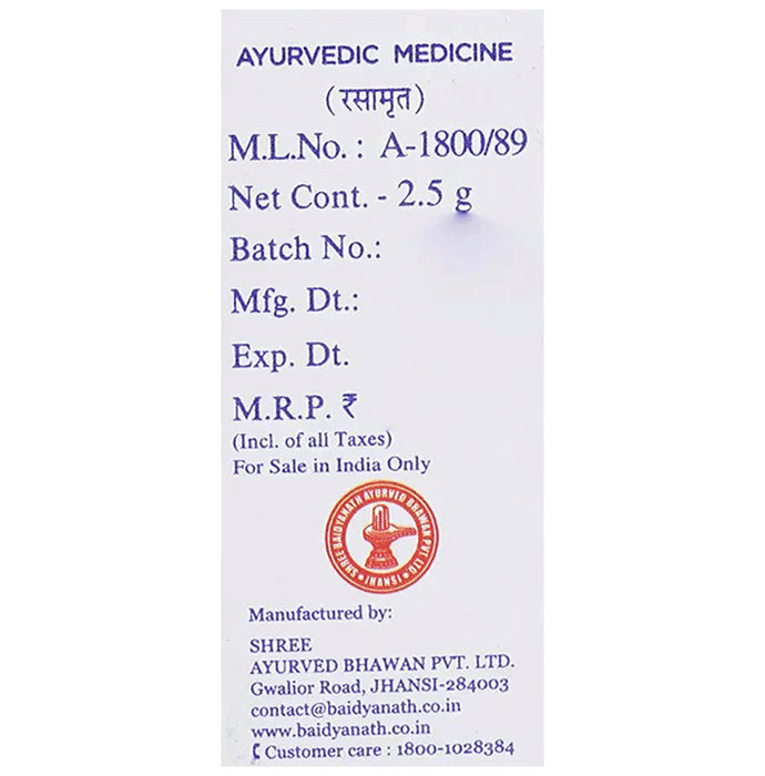 Baidyanath (Jhansi) Shila Sindoor Powder (2.5gm Each)