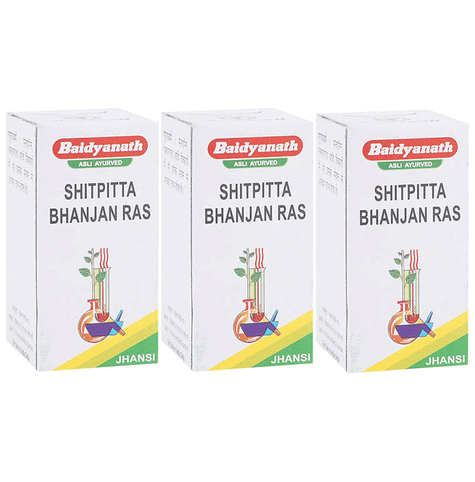 Baidyanath (Jhansi) Shitpitta Bhanjan Ras Powder (10 gm Each) - Classic Derma